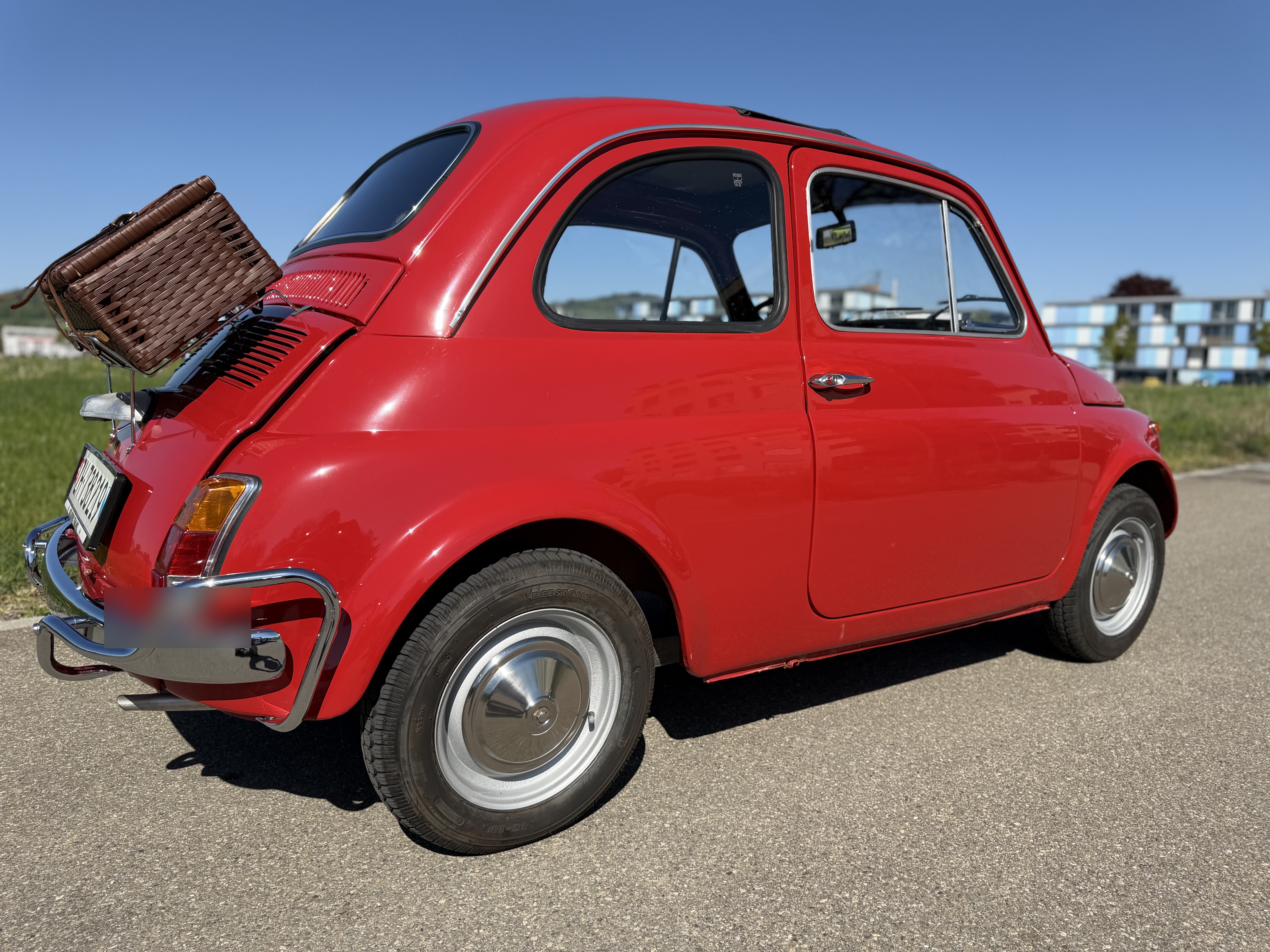Fiat 500 Rossa Eleganza Tagesmiete